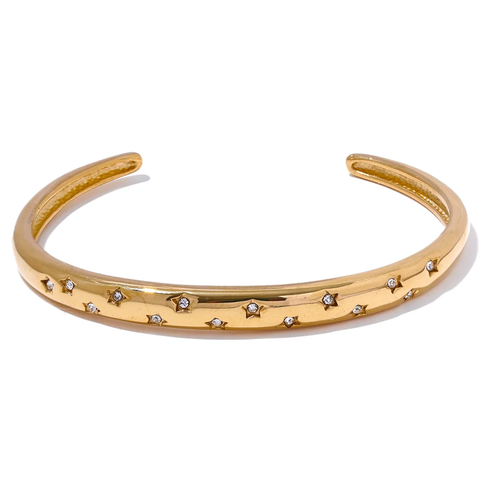 Bracelete Feminino Dourado – Bracelete Dalva KIONI