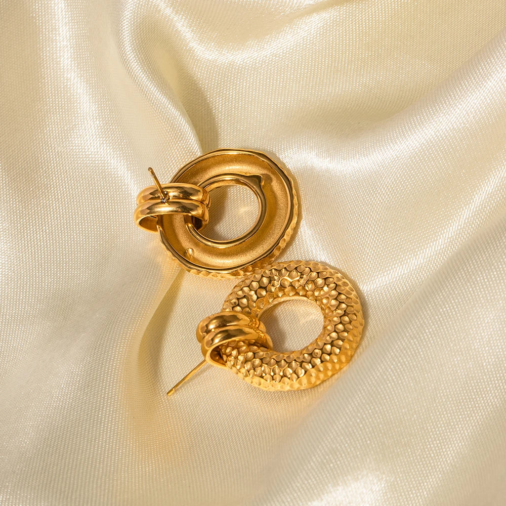 Brinco Feminino Dourado – Brinco Binah KIONI