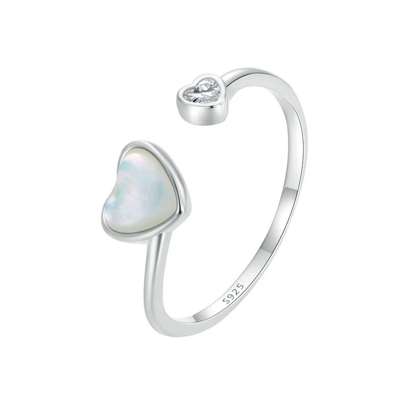 Loja KIONI - Anel Berenice Coração em Prata