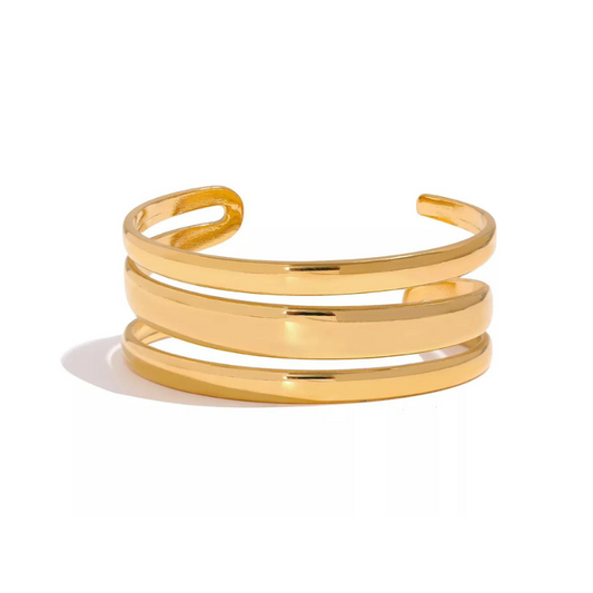 Bracelete Feminino Dourado – Bracelete Cleo KIONI 