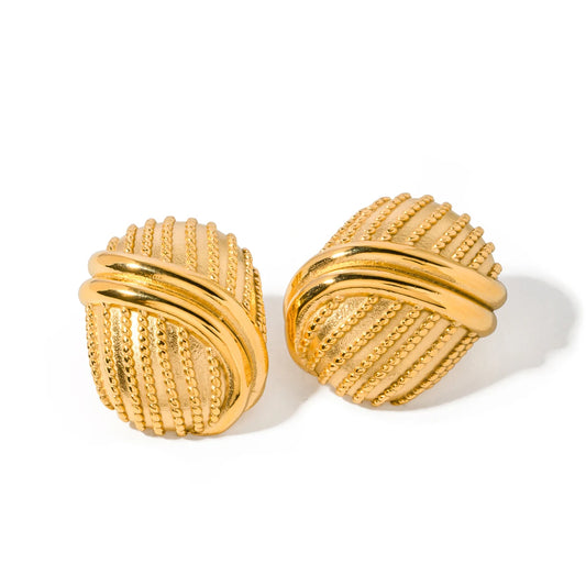 Brinco Feminino Dourado – Brinco Astrid KIONI 