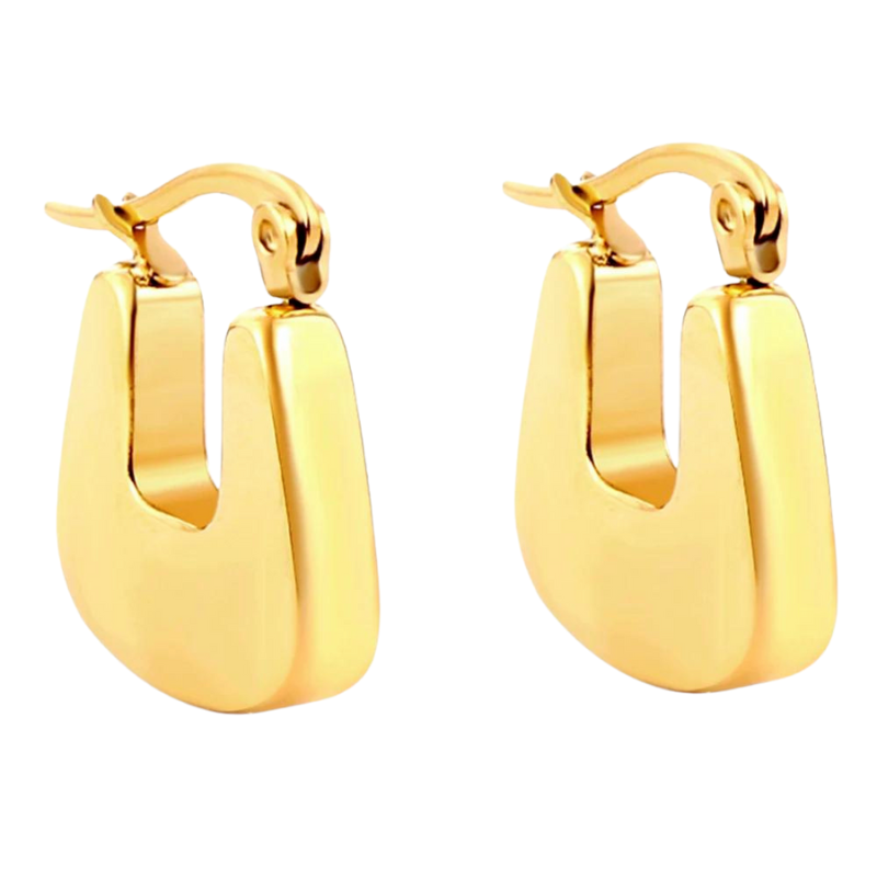 Brinco Feminino Dourado – Brinco Bárbara KIONI 