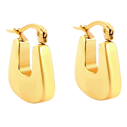 Brinco Feminino Dourado – Brinco Bárbara KIONI 