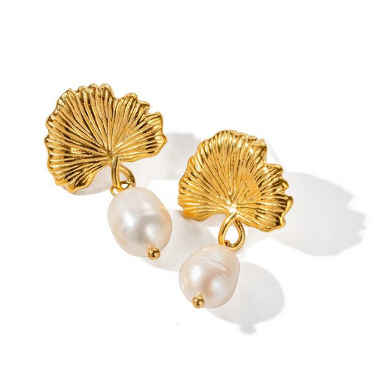 Brinco Feminino Dourado – Brinco Latifa KIONI 