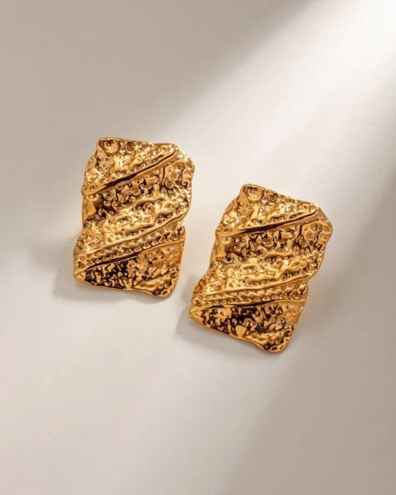 Brinco Feminino Dourado – Brinco Leila KIONI 