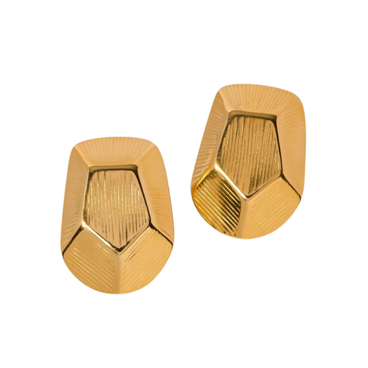 Brinco Feminino Dourado – Brinco Yolanda KIONI 