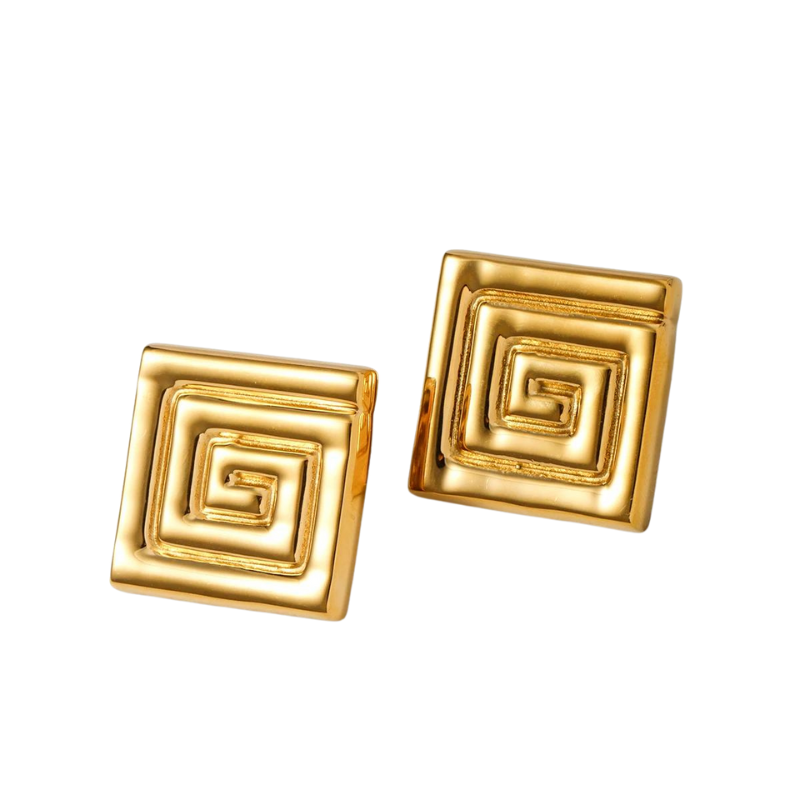 Brinco Feminino Dourado – Brinco Zayra KIONI 