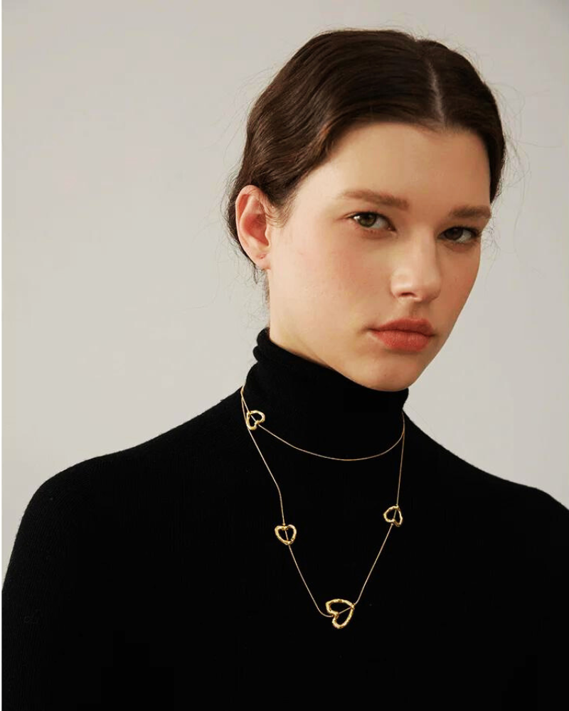 Colar Feminino Dourado – Colar Aline KIONI