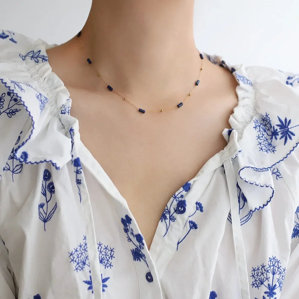 Colar Feminino Dourado – Colar Reese KIONI