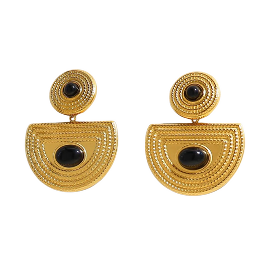 Brinco Feminino Dourado – Brinco Thabisa KIONI 