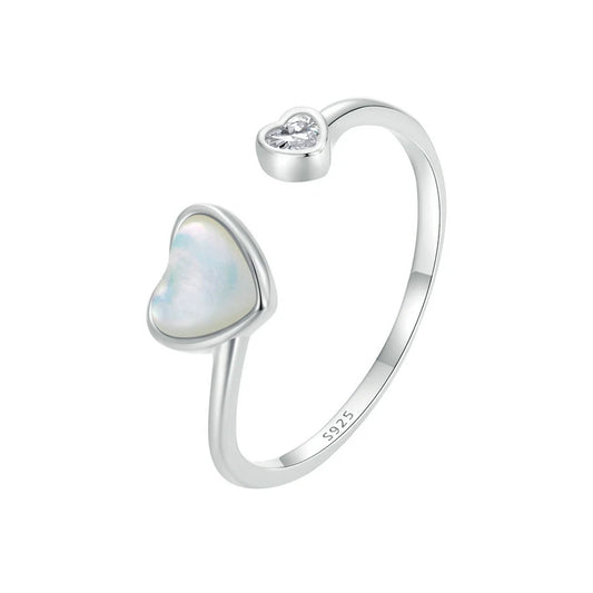 Loja KIONI - Anel Berenice Coração em Prata