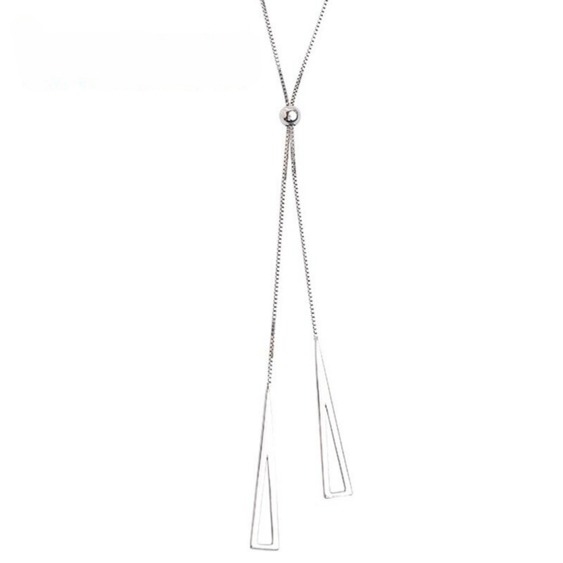 Loja KIONI - Colar Desireé - Gravatinha em Prata