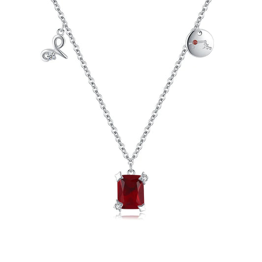 Loja KIONI - Colar Zodíaco Áries - Prata e Zircônia