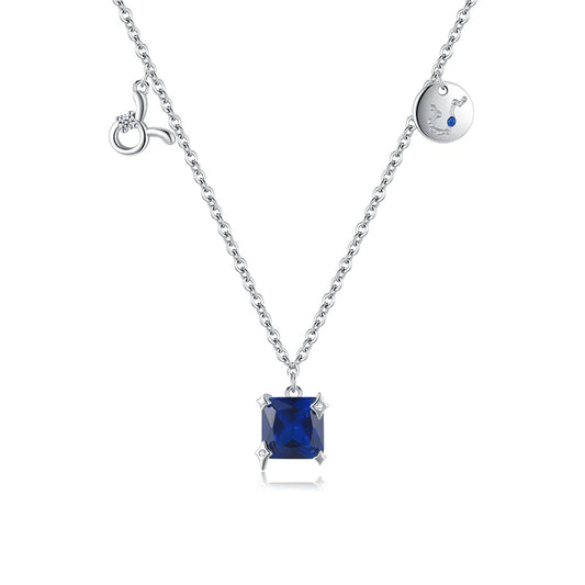 Loja KIONI - Colar Zodiac Touro - Prata e Zircônia