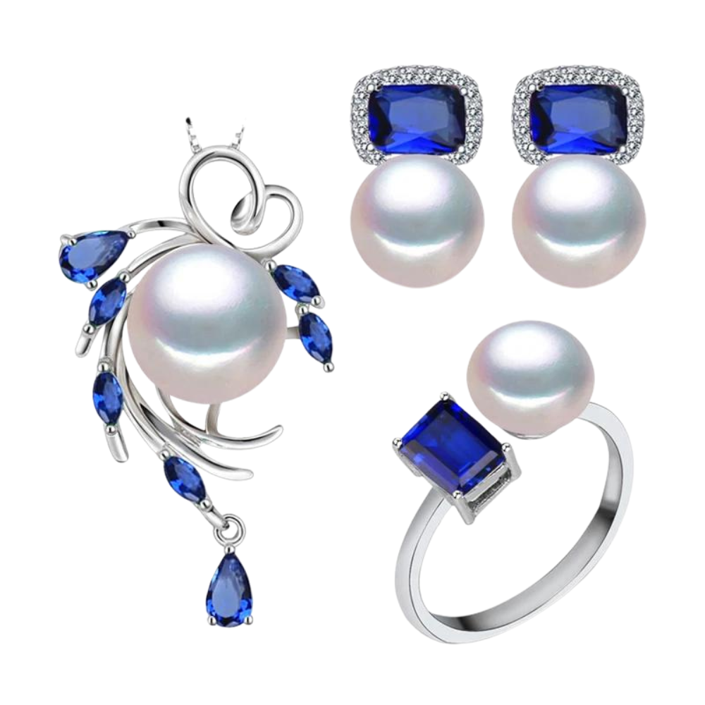 Loja KIONI - Conjunto Tereza - Prata, Pérolas Naturais e Zircônias