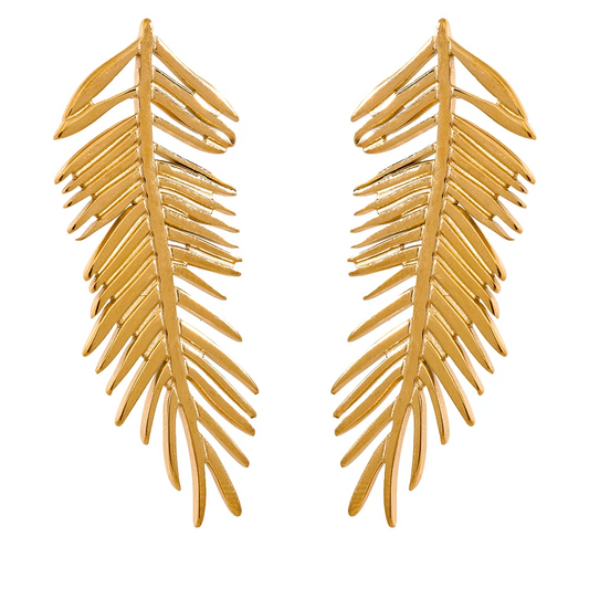 Brinco Feminino Dourado – Brinco Tayla KIONI 