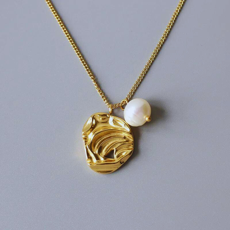 Colar Feminino Dourado – Colar Nia KIONI 
